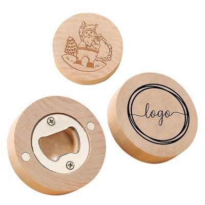 Bamboo Bottle Opener