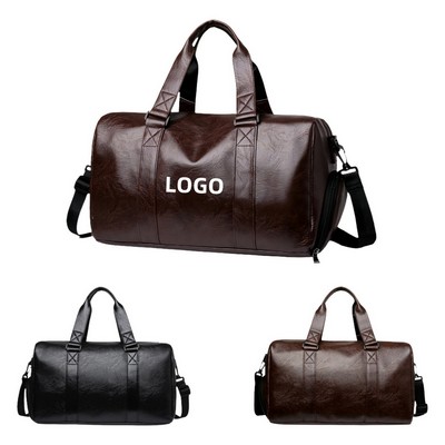 PU Leather Travel Duffel Bags