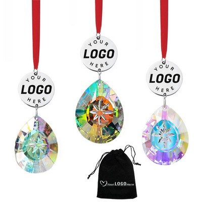 Crystal Snowflake Suncatcher Christmas Hanging Ornaments