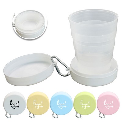 Foldable Plastic Cup with Buckle
