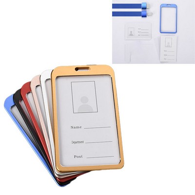 Aluminum Alloy Card Holder Metal Badge
