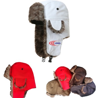 Hunter Ear-Flap Winter Hat Waterproof Warm Windproof Cap
