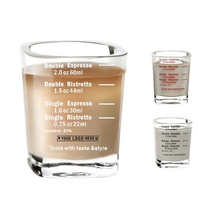 2 Oz Square Shot Glass