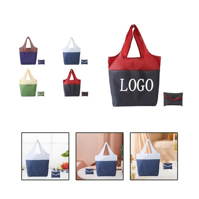 Eco Colorblock Waterproof Tote