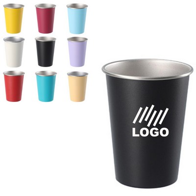 16 Oz Stainless Steel Anti Fall Cup