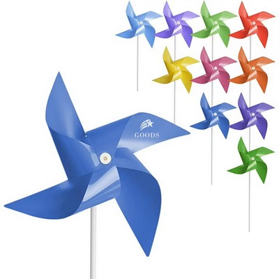 Pinwheel With Plastic Stick