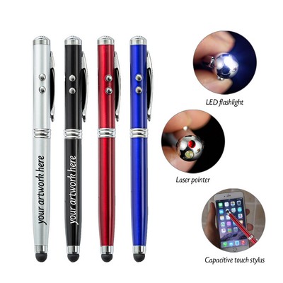 Laser Stylus Flashlight Pen