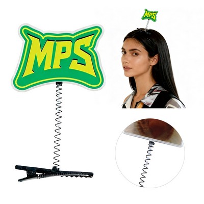 Custom Printable Acrylic Hair Clip