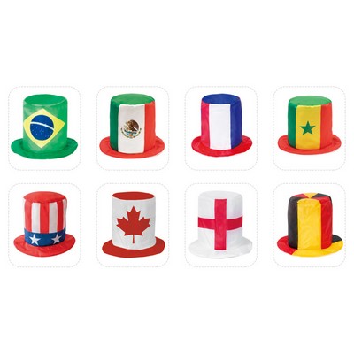World Cup Football Gamecheer Top Hat