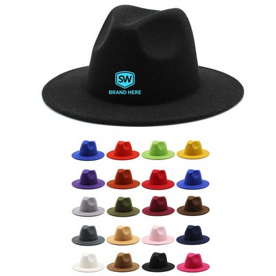 Vintage Felt Jazz Hat