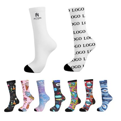 Custom Digital Print Socks