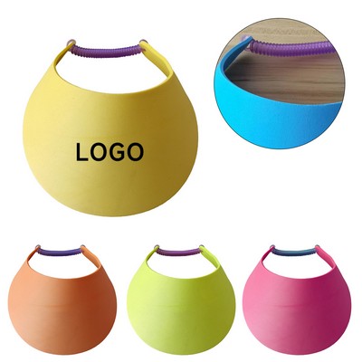 Adjustable EVA Sun Visor Hat For Kids