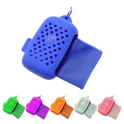 Ultra-Cool Towel with Silicone Case