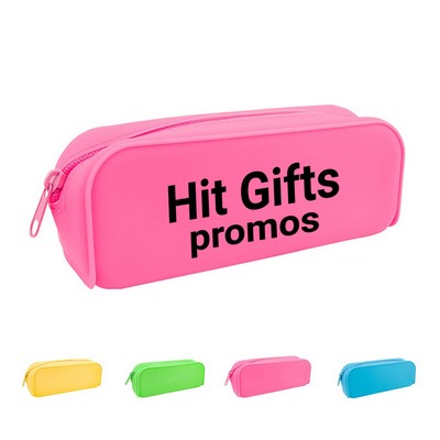 Portable Silicone Pencil Case