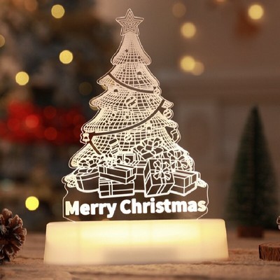 Christmas Tree Color-Changing Night Light