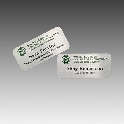 Custom Aluminum Name Tags or Badges