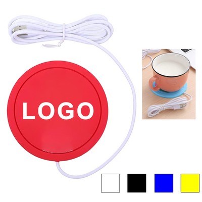 USB Heating Silicone Coaster