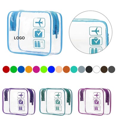Portable Clear Travel Toiletry Bag