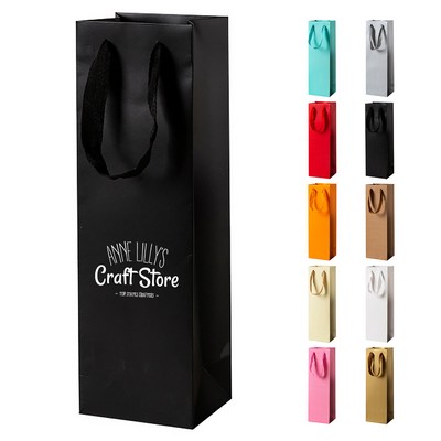 Reusable Kraft Paper Wine Gift Bag
