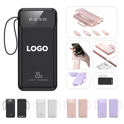 Power Bank With Cable