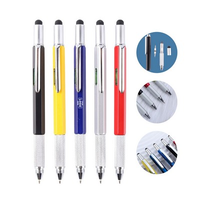 Six-in-One Multi-Function Pen