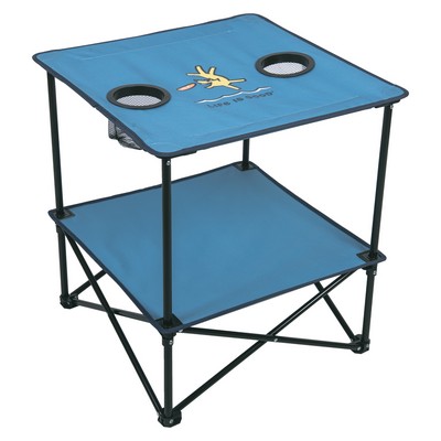 Lig Square Folding Table -Blue