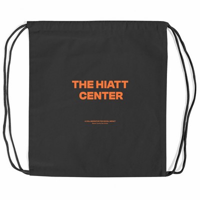 6 oz Cotton Drawstring Backpack - Small