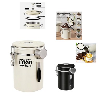 Stainless Steel Coffee Beans Canister