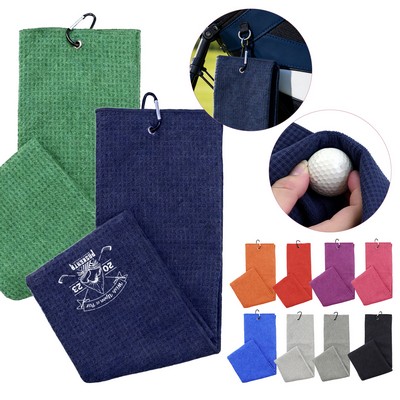 Waffle Golf Towel