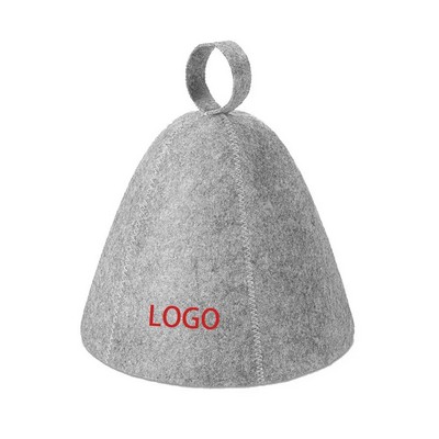 Full-Color Printing Felt Sauna Hat