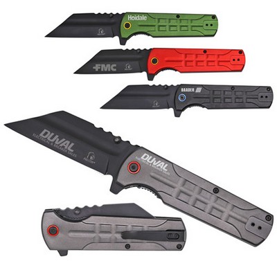 Cleaver Blade Stainless Steel Folding Knife