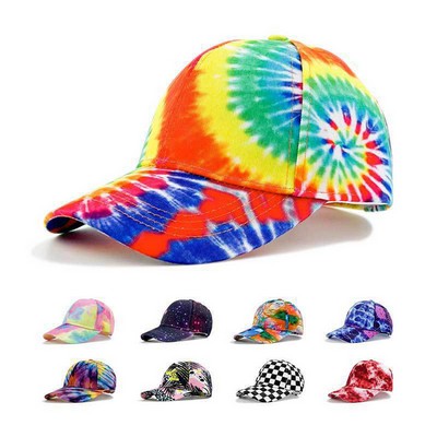 Classic Cotton Baseball Cap Dye Ponytail Hat