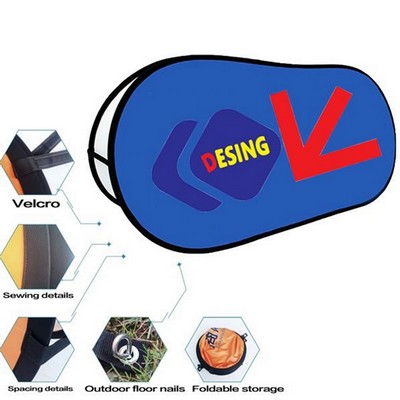 Custom Foldable advertising baffle Sidewalk Sign