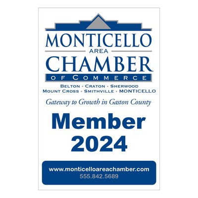 Clear Static Cling Decal | Custom | Square Corner | Static Face | 144 to 175 Sq In