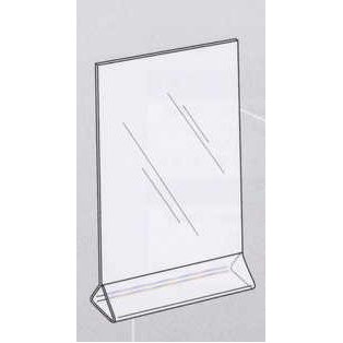 4"x5" Upright Ad Holder (Opens at Top)