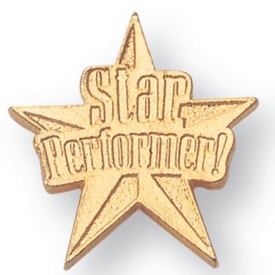 Star Performer Chenille Pin