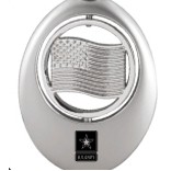 Swivel US Flag Sports Key Chain