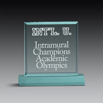 Corporate Straight Bevel Award (5¾"x5½")