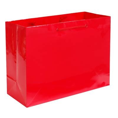 Glossy Color Eurotote Bag (13"x5"x10")