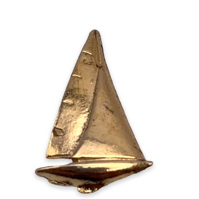 Sailboat 2 Lapel Pin