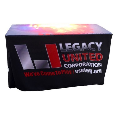 4ft Full Print Fitted Table Cover (4'x24"x29")