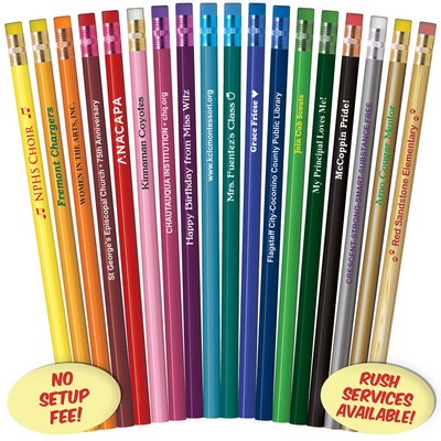 Light Green Painted Pencils