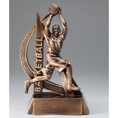 Basketball, Female - Ultra Action Sports Resin - 6 1/2"