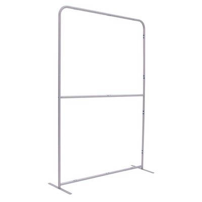 5'W x 90"H EuroFit Straight Wall Hardware