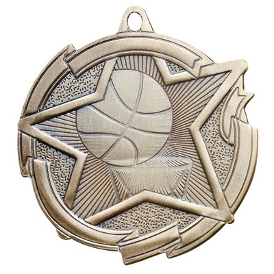 Star Medals - "Basketball"