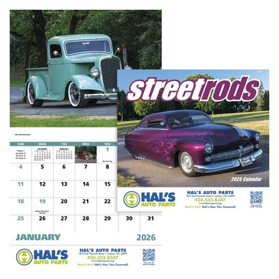 Good Value™ Street Rods - Stapled Calendar