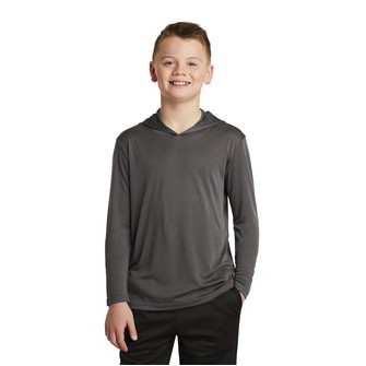 Sport-Tek® Youth PosiCharge® Competitor™ Hooded Pullover Shirt