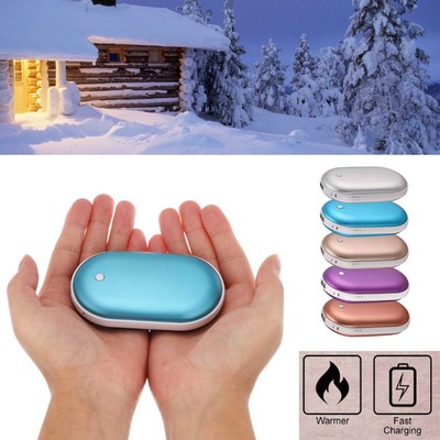 Promotek iBank® Hand Warmer + 5200mAh Power Bank Charger (Blue)