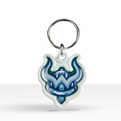 Custom Shape Colorized Key Chain (Photoart)