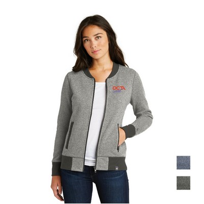 New Era Women's French Terry Baseball Full-Zip